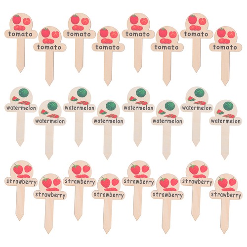 Pcs wooden label - pcs, stakes