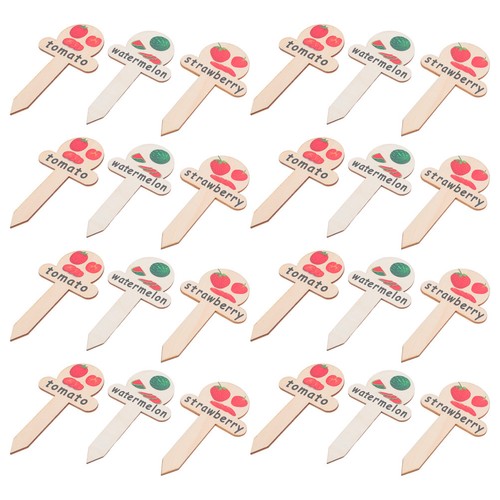 Pcs wooden label stakes - pcs,
