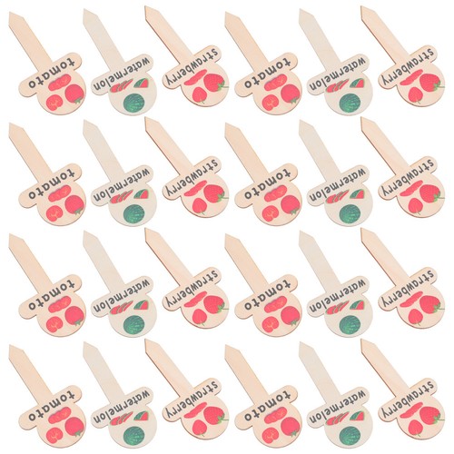 Pcs wooden label stakes - 30,