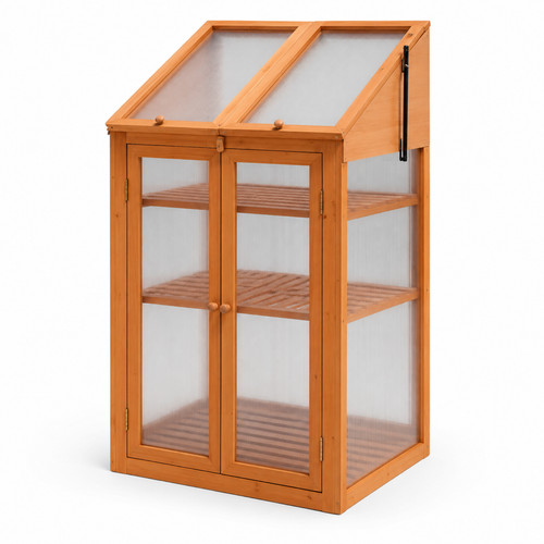 Tier large wooden greenhouse - 3,