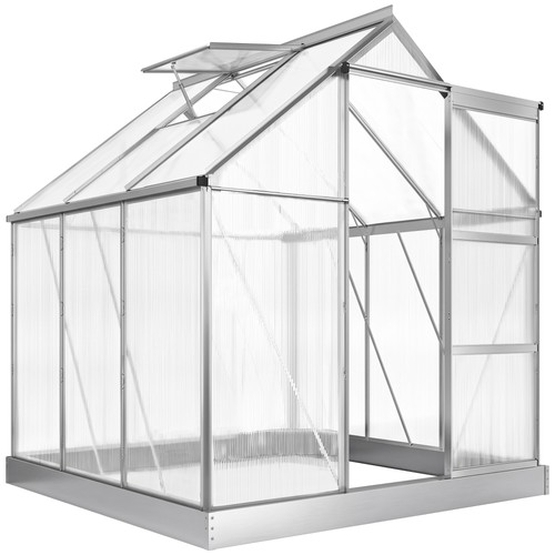 Outsunny 6ft walk in - 6, walk-in
