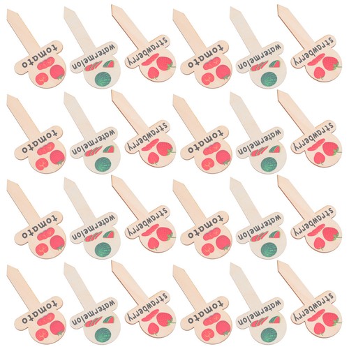 Pcs wooden label stakes - 30,